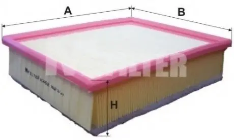Воздушный фильтр MFILTER M-FILTER K 452