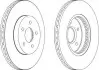 Тормозной диск FERODO DDF1125C