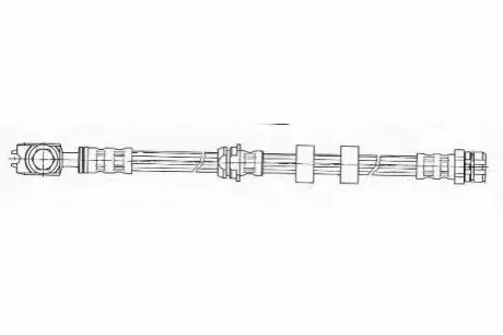 Тормозной шланг FERODO FHY2209