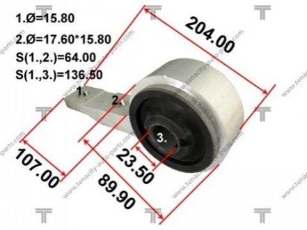 Сайлентблок TENACITY AAMNI1032