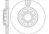 Гальмівний диск перед. A4/A6/Passat/Superb (99-13) WOKING D6596.10