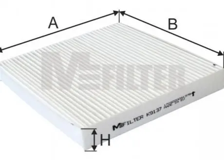 Фільтр салона M-FILTER K 9137