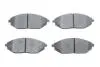 Комплект тормозных колодок, дисковый тормоз BOSCH 0986495349