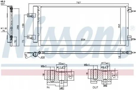 Конденсатор NISSENS 940734