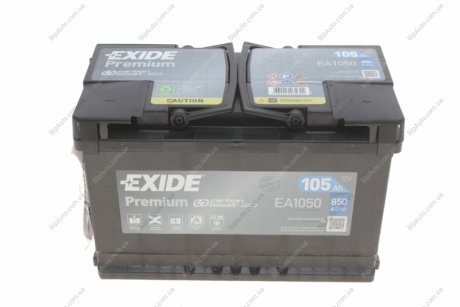 Аккумулятор EXIDE EA1050 (фото 1)