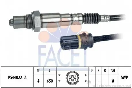 Лямбда-зонд W203/W211 1.8 00> FACET 10.8287