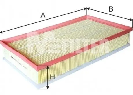 Фильтр воздушный M-FILTER K 7096/1 (фото 1)