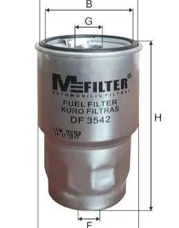 Фільтр паливний M-FILTER DF 3542