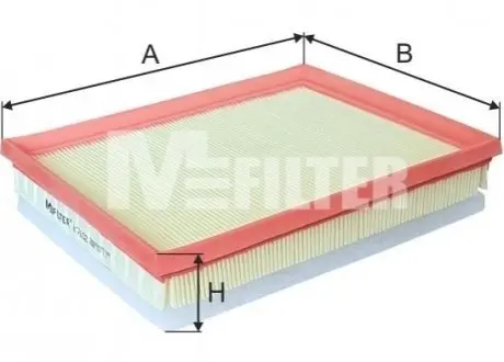 Фильтр воздушный Berlingo/Partner 1.6HDi 12-/Citroen C3/C4 14- MFilter M-FILTER K 7102