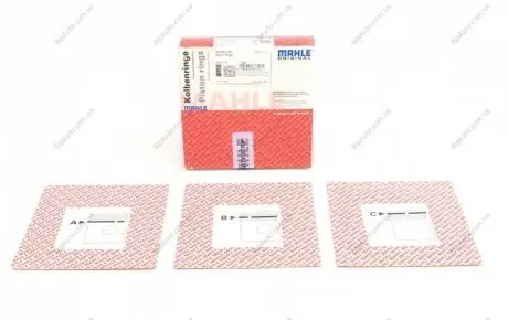 Кольца поршневые MAHLE 005 23 N2 MAHLE / KNECHT 00523N2