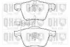 Комплект тормозных колодок, дисковый тормоз QUINTON HAZELL BP1421 (фото 1)