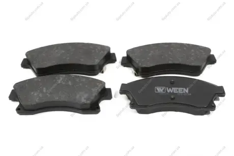 Комплект гальмівних колодок, дискове гальмо WEEN 151-2734