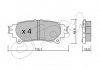 Комплект тормозных колодок CIFAM 822-939-0