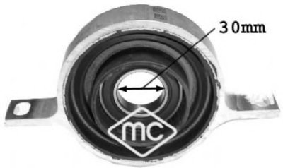 Підвіска, карданний вал Metalcaucho 05822 (фото 1)