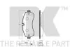Комплект тормозных колодок, дисковый тормоз NK 223364 (фото 1)
