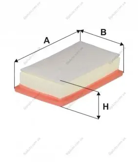 Фільтр повітряний WIX WIX FILTERS WA9859