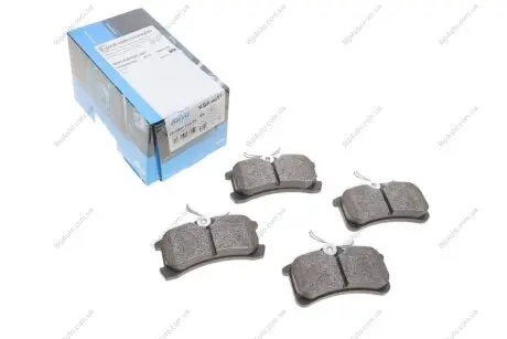 Гальмівні колодки задн. Avensis/Corolla 97-03 1.4-2.0 PARTS KAVO KBP-9017
