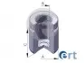 Поршень, корпус скобы тормоза ERT 150564C 150564-C