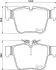 Комплект тормозных колодок BREMBO P 50 133 P50133