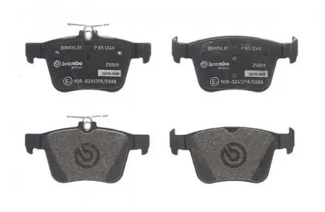 Гальмівні колодки дискові P85 124X BREMBO P85124X