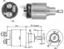 Тяговое реле, стартер MAGNETI MARELLI 940113050435