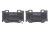 Комплект тормозных колодок, дисковый тормоз PARTS KAVO KBP-6582 (фото 4)