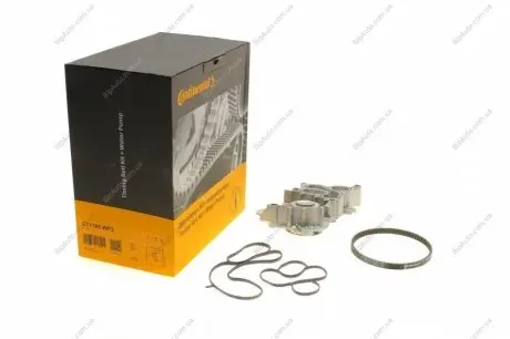 Комплект ГРМ, пас+ролик+помпа CT 1185 WP2 Contitech CT1185WP2