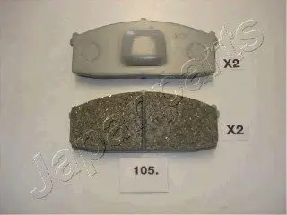 Комплект тормозных колодок, дисковый тормоз JAPANPARTS PA-105AF