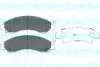Комплект тормозных колодок, дисковый тормоз KAVO PARTS KBP3514 KBP-3514