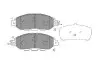 Комплект гальмівних колодок KAVO PARTS KBP-6623