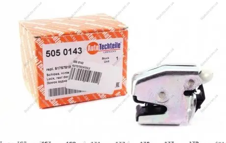 Замок задньої двері AUTOTECHTEILE 505 0143
