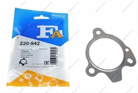 Прокладка глушника Renault Kangoo 1.2 TCe 13- FA1 Fischer Automotive One (FA1) 220-942