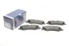 Комплект тормозных колодок, дисковый тормоз 0986494980 BOSCH