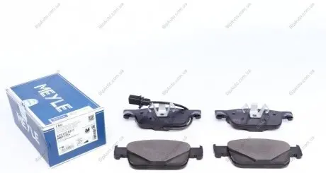 Комплект дисковых тормозных колодок MEYLE 0252238317