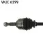 Вал приводний RENAULT FLUENCE (L3_)/ MEGANE III/ SCENIC III VKJC 6199 SKF VKJC6199 (фото 2)