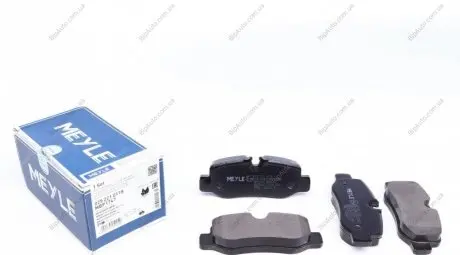 Комплект тормозных колодок MEYLE 0252210118