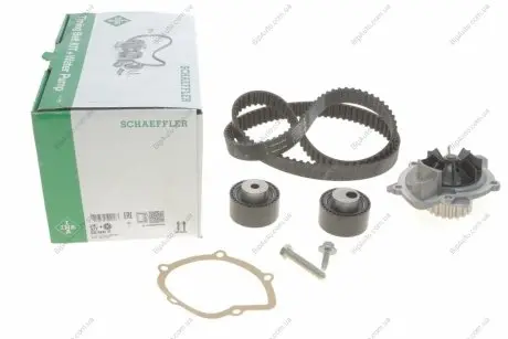 Комплект ГРМ + помпа Peugeot 406/607/807 2.2 HDi 00- (146x25.4) (538 0428 10) 530 0446 31 INA 530044631