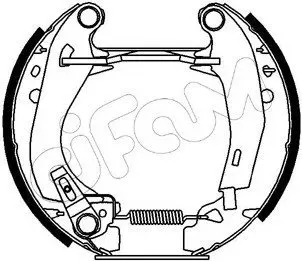 Комплект тормозных колодок CIFAM 151-009