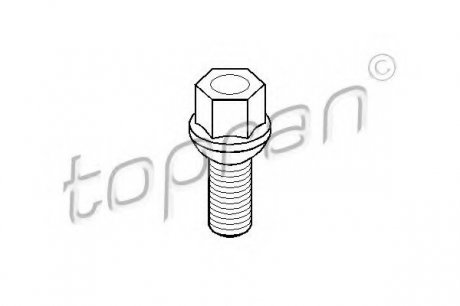Болт для кріплення колеса TOPRAN TOPRAN / HANS PRIES 112 225
