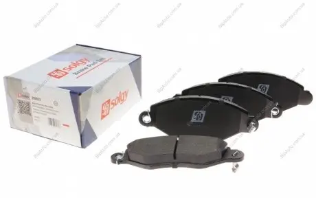 Колодки тормозные (передние) Ford Transit 00- (FWD) SOLGY 209033