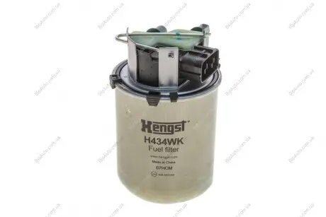 Фільтр паливний NISSAN QASHQAI II, X-TRAIL 1.5-1.6 DCI 14-(HENGST) HENGST FILTER H434WK