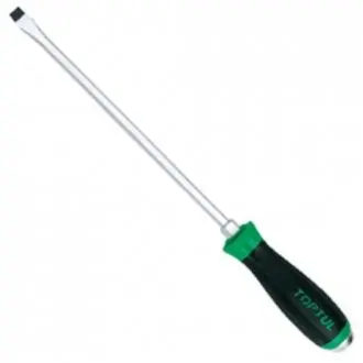 Отвертка шлицевая 10.0 x 250mm (с шестигранником ударная) Toptul FALB1025