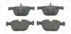 Тормозные накладки задние BMW 5 (F07)/7 (F01-F04) 08- CHAMPION 573271CH (фото 1)