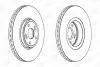 Гальмівний диск передній  RENAULT ESPACE, VEL SATIS CHAMPION 562187CH1 562187CH-1