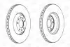 Гальмівний диск передній Peugeot 407, 607 / Citroen C5 III, C6 / Saab 9-5 CHAMPION 563031CH1 563031CH-1