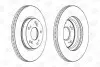 Тормозной диск передний Honda Civic IX, FR-V, Stream CHAMPION 562457CH