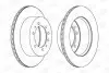 Тормозной диск CHAMPION 562223CH1 562223CH-1