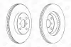 Тормозной диск передний  TOYOTA YARIS/  DAIHATSU CHARADE CHAMPION 562421CH
