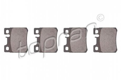 Комплект тормозных колодок, дисковый тормоз TOPRAN / HANS PRIES 400 429 (фото 1)