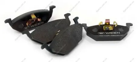 Комплект тормозных колодок, дисковый тормоз WEEN 151-1124